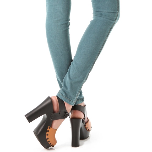 Free People Millennium Turquoise Skinny Jeans - Picture 2 of 5
